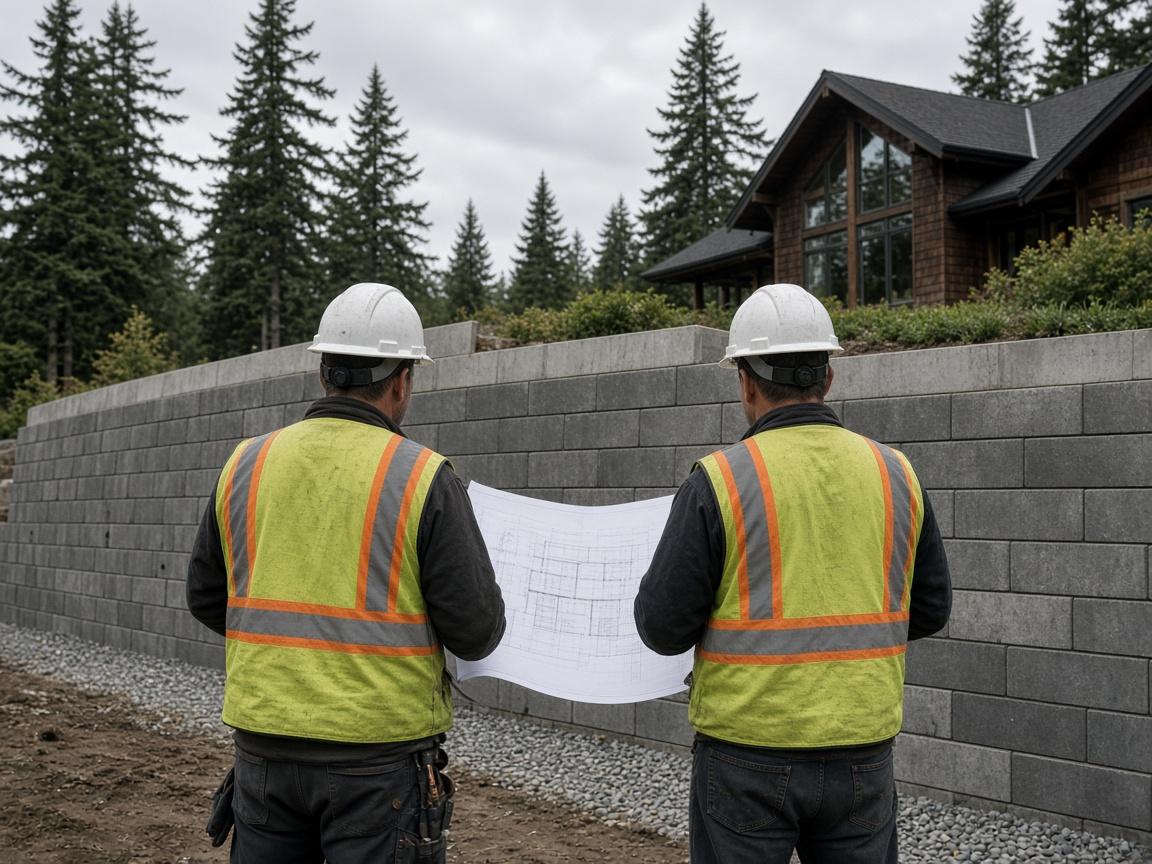 Certified retaining wall contractors working in Burnaby BC