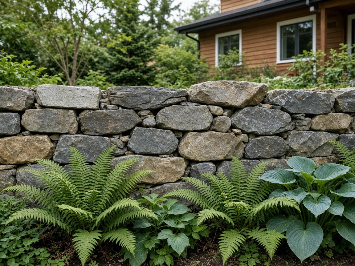 Natural Stone Retaining Walls in Burnaby BC